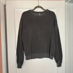 Unisex Washed Grey American Apparel Sweater - Size M